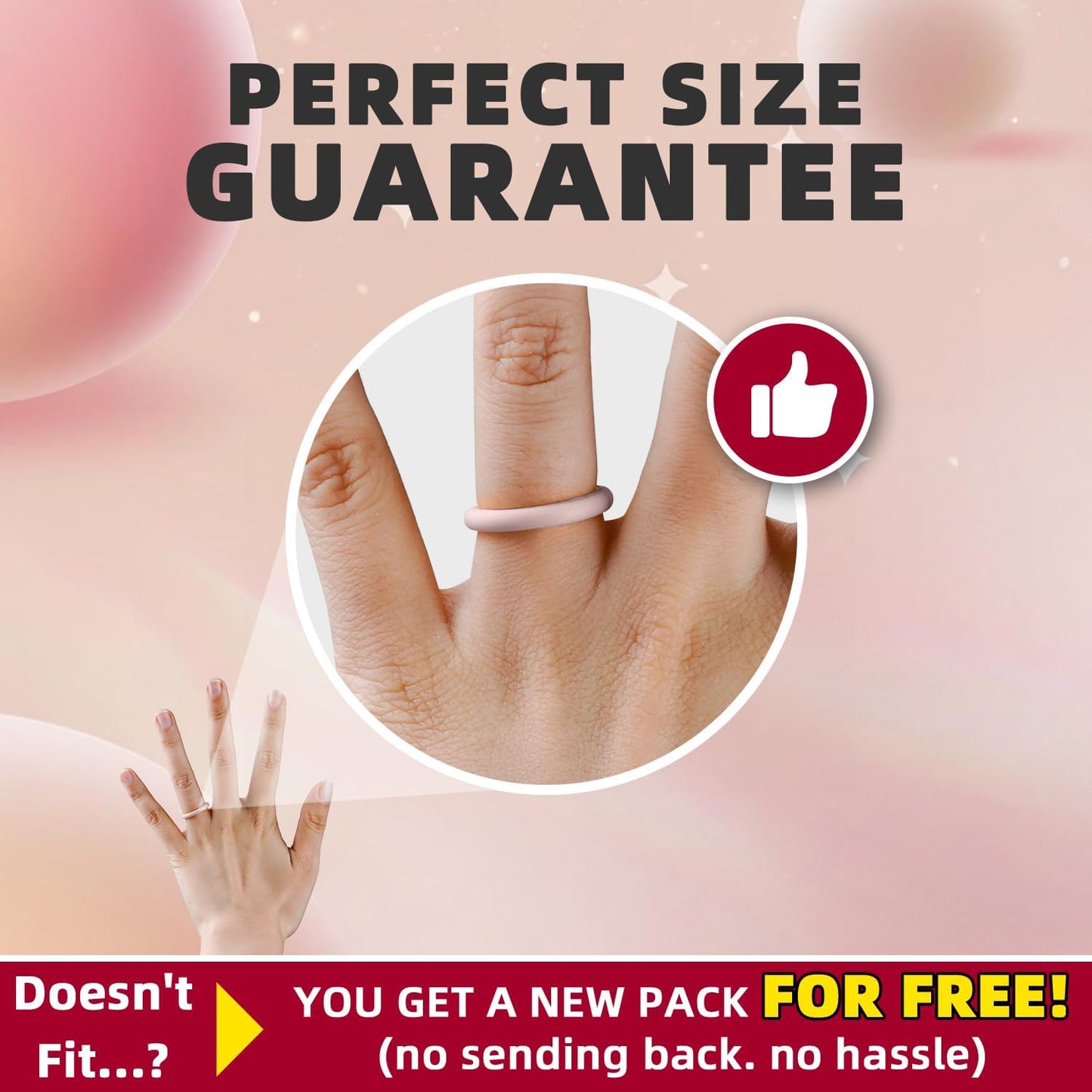 Engagement Rings Women, Thin and Stackable Rings Silicone Women Wedding Bands，Rubber Promise Rings for Gift, Anniversary Ring for Work Out- 2.5Mm Width - 1.8Mm Thick