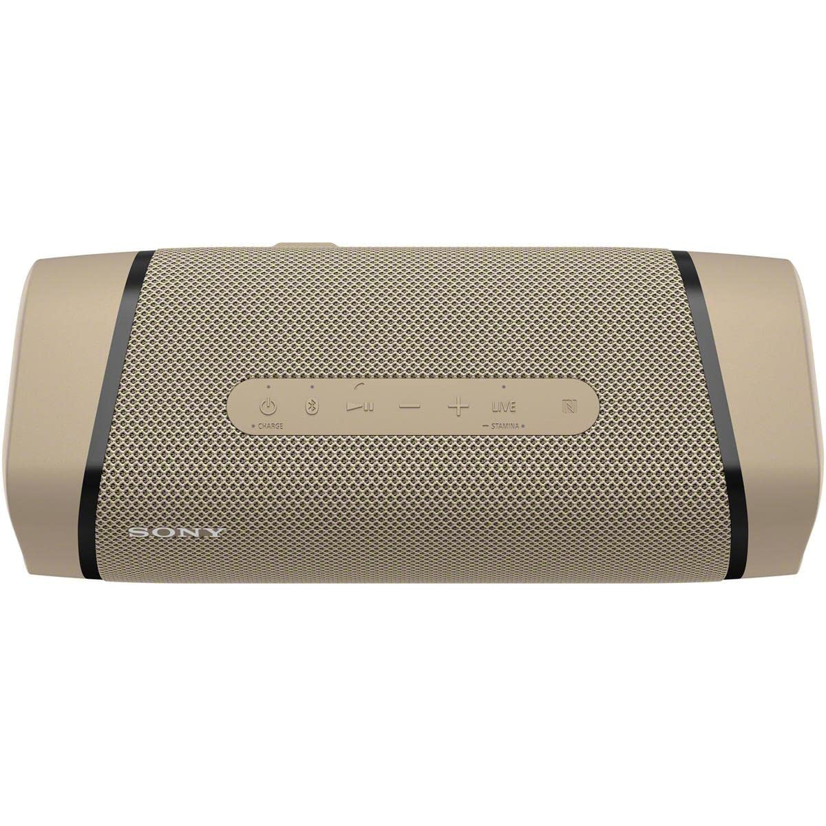 Open Box - Sony SRSXB33 EXTRA BASS Wireless Portable BLUETOOTH IP67 Waterproof Speaker – Taupe