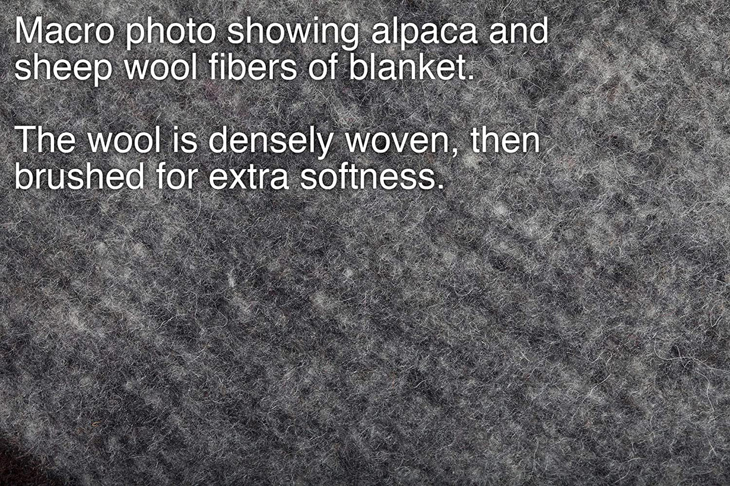 100% Natural Alpaca and Merino Wool Blanket, Andean Collection, Twin Size Blanket - Thick and Warm, Rustic Woven Blanket, Made in Peru