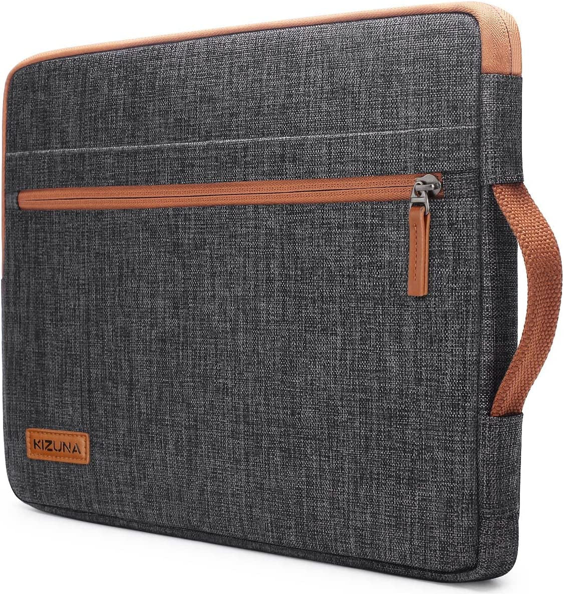 14 Inch Laptop Sleeve Case Computer Bag Handbag for 15" Macbook Air M2 2023/Lenovo Flex 14/14" HP Elitebook 840 G5/HP Pro 14 G3/Dell Latitude 7490 5490/15" Surface Laptop 3, Brown